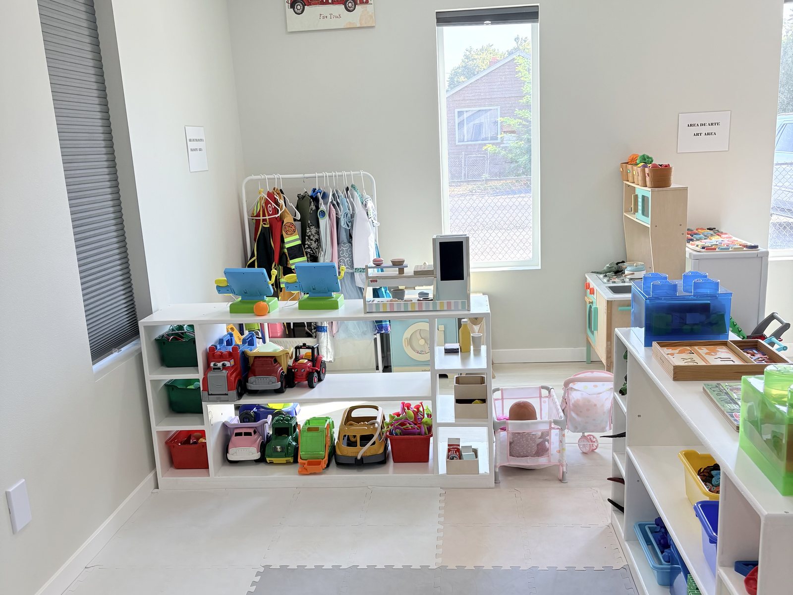 The Toddlers learning space at Union Gap Childcare